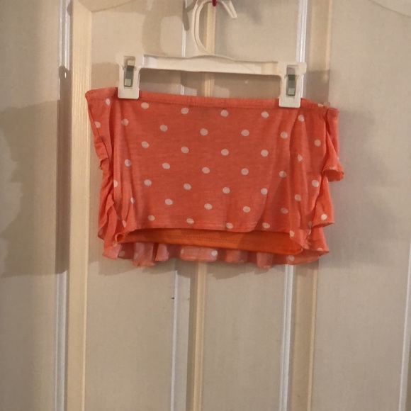 Charlotte Russe Ruffled Tube Top - Picture 5 of 6